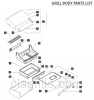 Exploded parts diagram for model: BGA48-BQR (pre 2006)